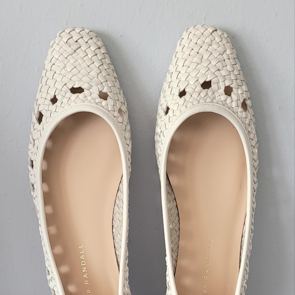 Loeffler Randall Braded Leather Ballet Flats 6.5 - Picture 5 of 10